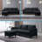 Ebern Sectional Sofa with Movable Ottoman, Small L Shaped Sectional Sofa with Storage Ottoman-1625513925
