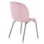 Anitra 45cm H Velvet Upholstered Metal Upholstered Back Side Chair-1328622903