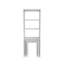 Melo 121cm H x 43.6cm W Bookcase with 3 Pieces Coffee Table Set-1149001599