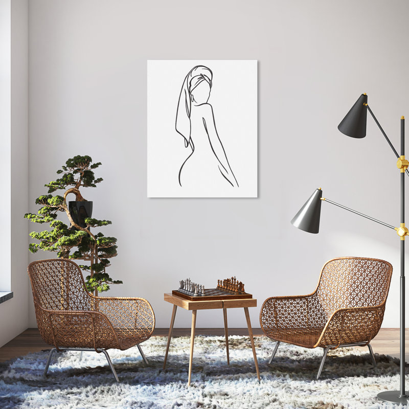 «Tillie Figurative Woman V on Canvas» par Wynwood Studio Print, H 36 po x l 30 po x P 0,8 po