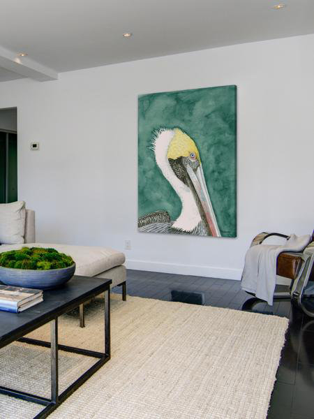 Glenda Roberson - Wrapped Canvas Painting, 45cm H x 30cm W