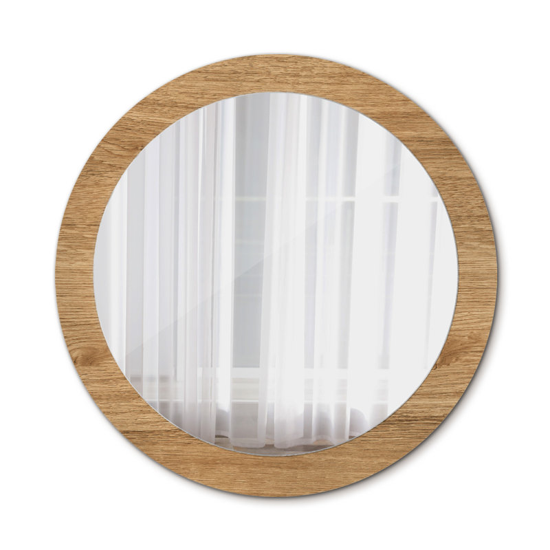 Huldar Glass Flat Wall Mirror