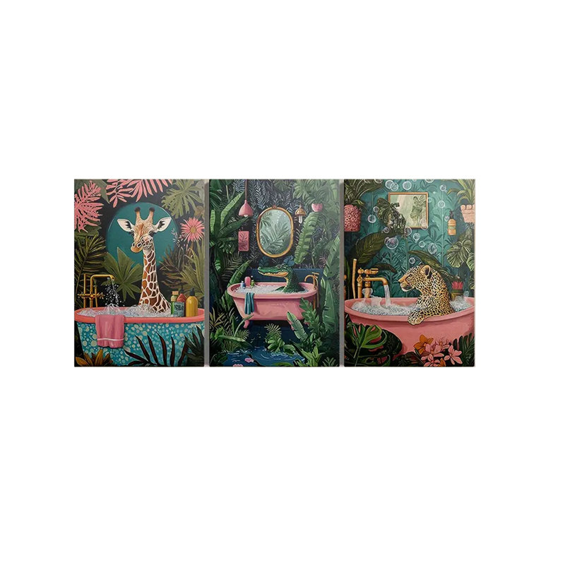 3 Piece Wrapped Canvas Painting