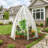 5.5'X5.5'X6' Portable Mini Garden Greenhouse, Thick All-Weather Waterproof PE Cover & Reinforced Rust-Resistant Frame