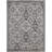 Callao Oriental Machine Woven Ivory/Black/Silver Area Rug-238911522