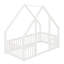 Lit de plancher en forme de maison Guardrail-1328367428