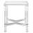 Mechille Glass Top End Table-1691327330
