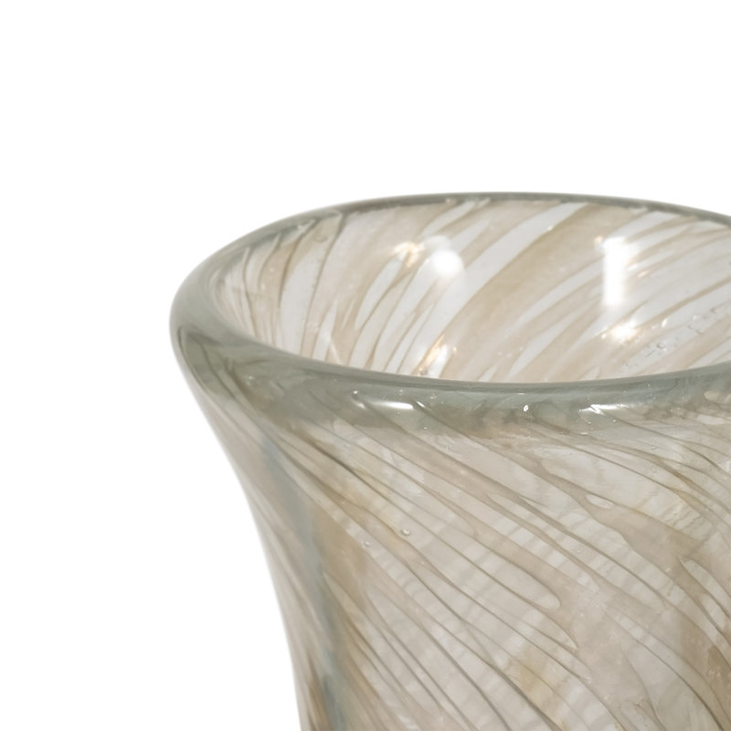 Vases en verre à couvercle contemporain Contemporary