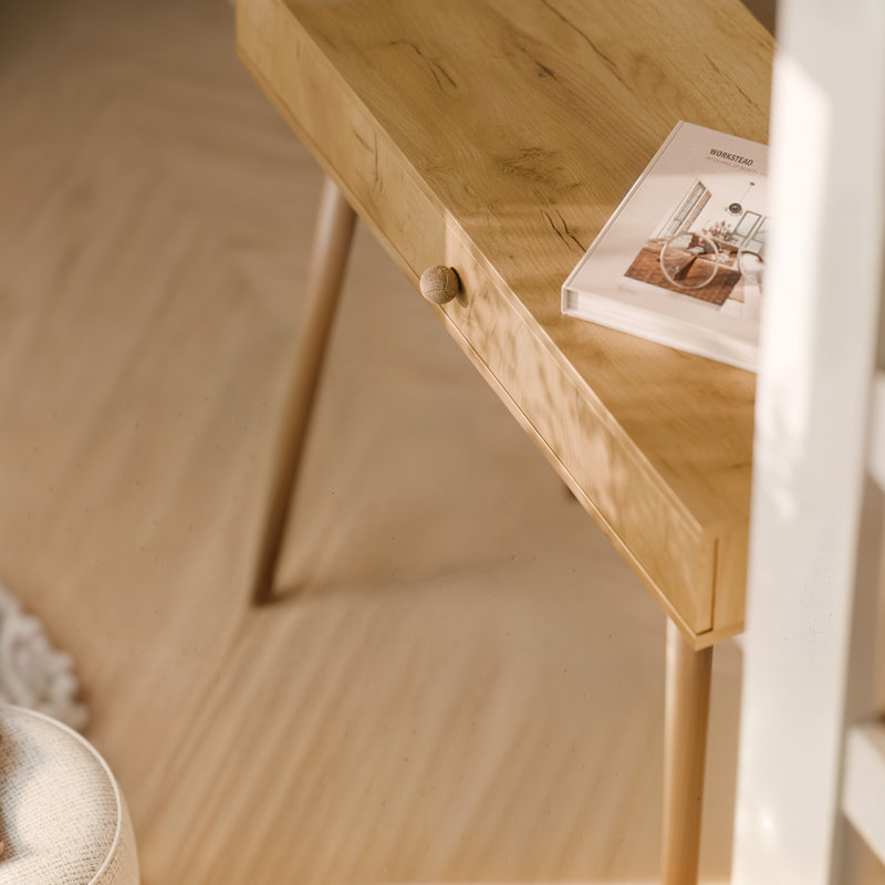 90 cm W Console Table, CRAFT OAK, CRAFT OAK, CRAFT OAK