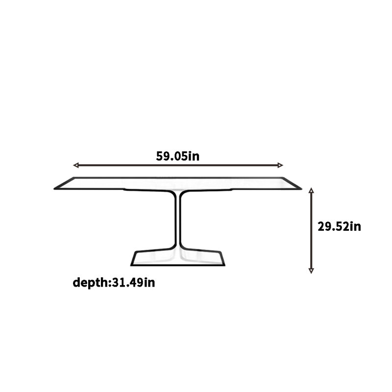 Monique, 29.52"H x 59.05"L x 31.49"W