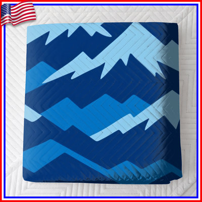 Blue Mountain Range Quilted Bedspread All Sizes