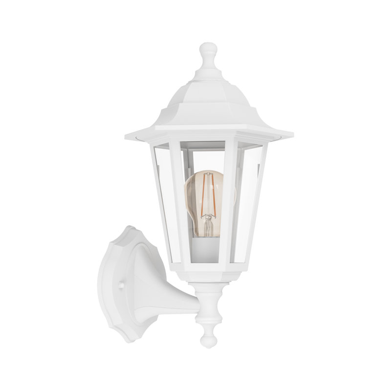 Olgiata-E Plastic Classic Outdoor Wall Light, Chrome