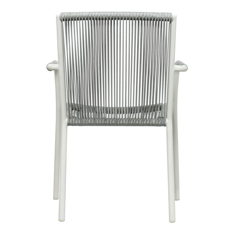 Archipelago Outdoor Dining Armchair, Coconut White