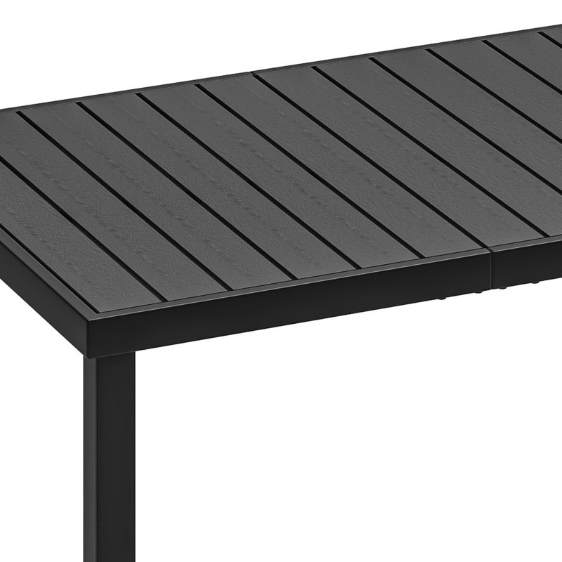 Table d'extérieur Hindertje L 55 x l 35,4, 29" H x 35.4" D x 74.8" W