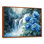 Pivoines par la cascade V - art mural pivoines