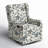 Antonanzas Floral Manual Swivel Glider Recliner-86307207