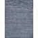 Rectangle Plush Solid Color Hand-Knotted Wool Area Rug in Charcoal