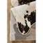 Brown And Cowhide Design Area Rug, 5 Ft. X 7 Irregular Machine-Made, For Attics, Stain Rug With Pattern, Rustic Mountain Decor,