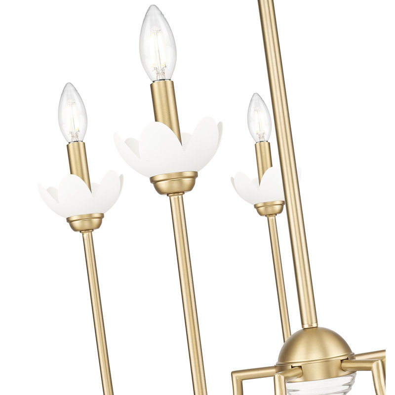 Lustre Allistair, Doré, 5 lumières, H 31,25 po x l 24 po x P 24 po