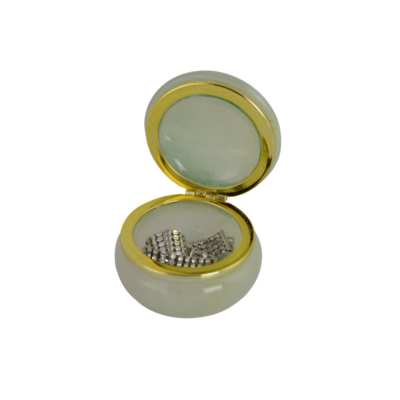 Marble Jewelry Box, Green