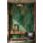 Textured Abstract Wallpaper Green Decorative Mural