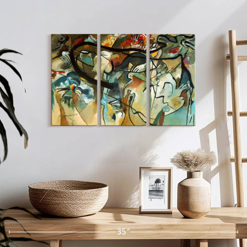 Avery Composition V, 14" H x 23" W