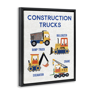Camion de construction éducatif, cadre flottant, conception par Conrad Knutsen