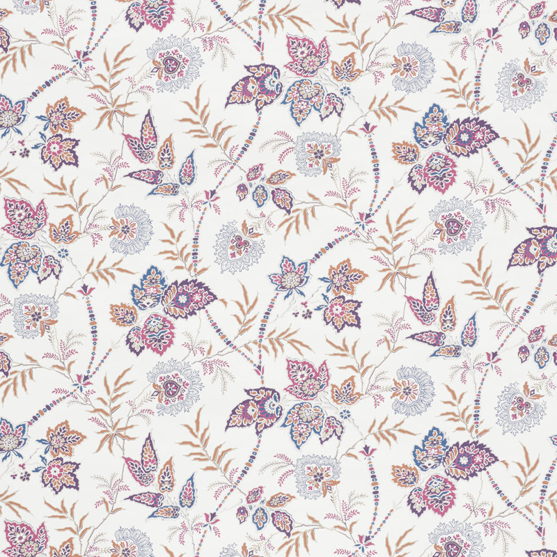 Emperor's Vine Wallpaper, Aubergine