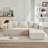 L-Shape Sectional Couch with Right Facing Chaise-2024795334