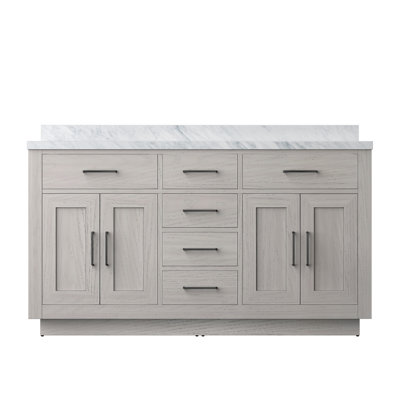 Ensemble de meuble-lavabo double 60 po