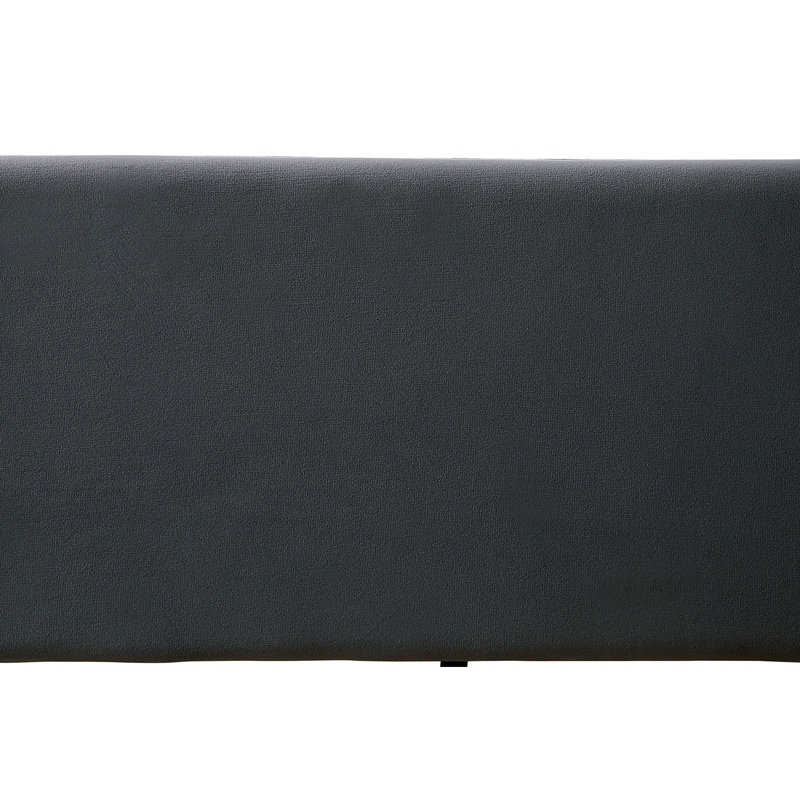 Gray Finish Transitional - Style Daybed With Trundle, Padded Flannelette Upholstery Button Tufting, Nailhead Trim And Inspired Design, Slat Kit Supplied Trundle In Fashion, ,
