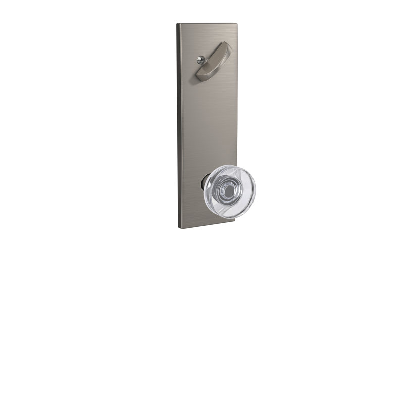 Dawes Interior Knob Set (Interior Portion Sold Separately), Satin Nickel