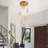 Zeinab 5 - Light Iron Dimmable LED Teardrop Chandelier