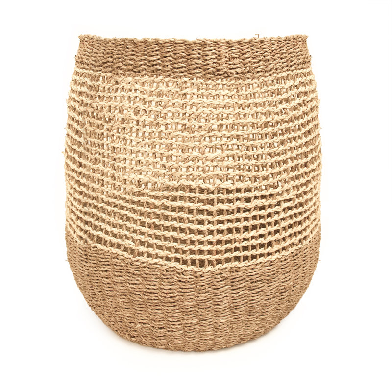 Handmade Seagrass Decorative Basket