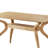 Bryona 59" 4-Person Wood Trestle Dining Set with Upholstered Chairs-915373330-915373333