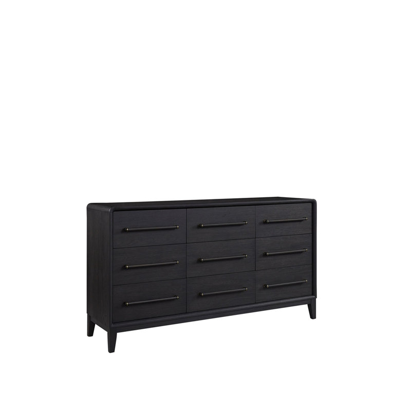 Commode 9 tiroirs de style contemporain