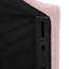 Tête de lit simple Blush avec coutures spectaculaires et garniture cloutée exceptionnelle