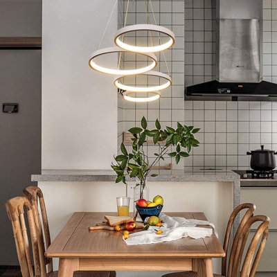 4-flammige LED-Pendelleuchte 4-flammig