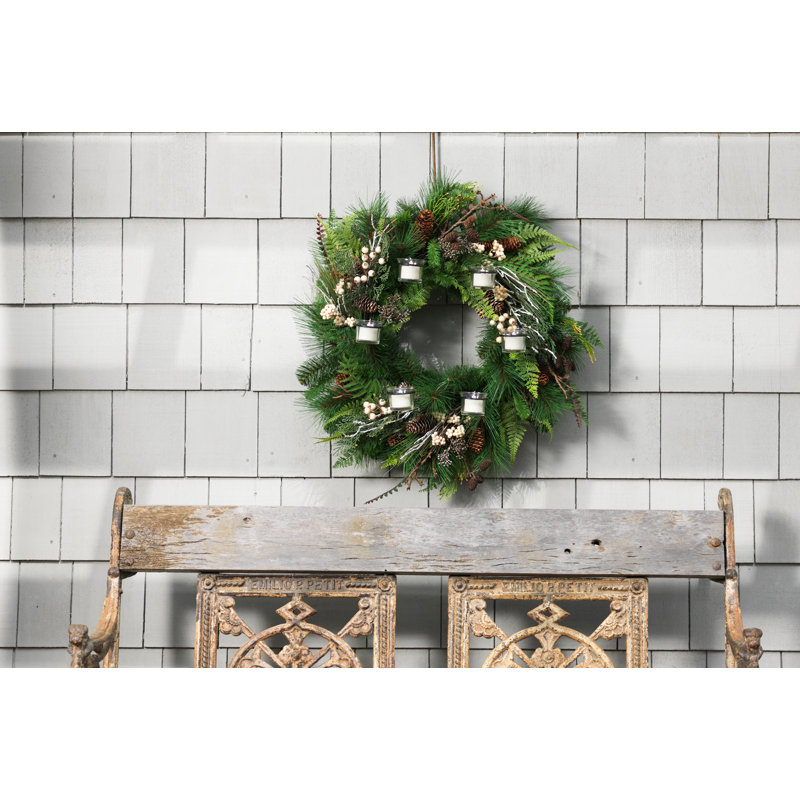 Multi-Level Stand 4 Piece Metal Candelabra Set