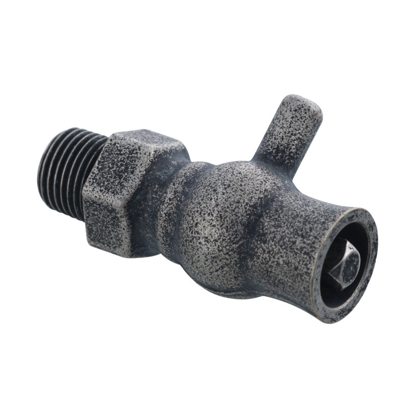 Abbingt Radiator Air Vent/Bleed Valve, Pewter
