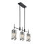 Luminaire suspendu unique à 3 lumières avec détails en cristal-1769775806