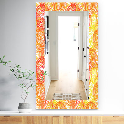 Miroir mural contemporain à l’ambiance 19