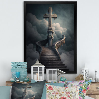 «Stairs to Heaven IV», reproduction sur toile