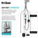 Britt™️ Pull Down Touchless Single Handle Kitchen Faucet