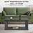 COTEL Coffee Table For Living Room, Modern 2-tier Tea Table With Storage Shelf, Rectangular Center Coffee Table For Home Office, Bedroom, Apartment, 47.3 X 22x 19.3 Inches-1018612790