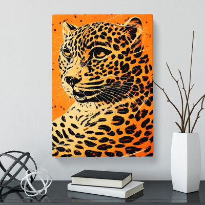 Leopard Collage - Wrapped Canvas