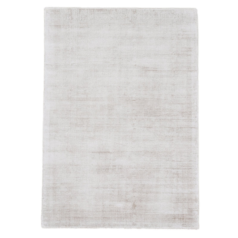 Ava Hand Knotted Cream Rug, Rectangle 60 x 110cm
