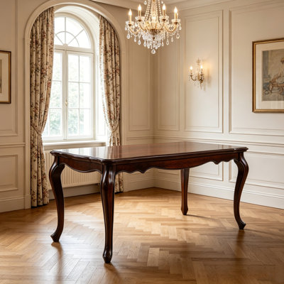 Classic Retro Style Cherry Solid Wood Desk