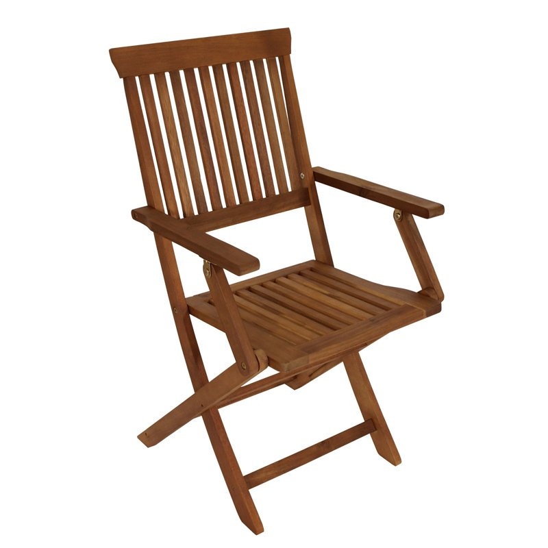 Peppermint Foldable Outdoor Patio Dining Armchair