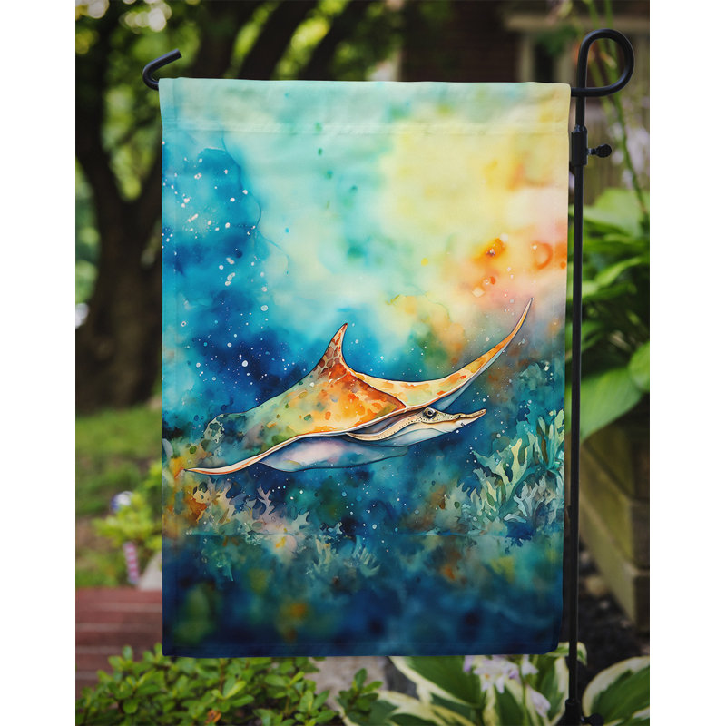 Sting Ray Garden Flag